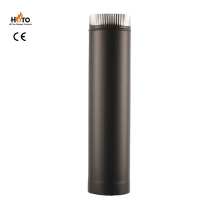 <span class=keywords><strong>Tuyau</strong></span> de <span class=keywords><strong>cheminée</strong></span> en acier inoxydable à paroi simple certifié CE, surface polie miroir, garantie de plus de 5 ans pour foyer moderne - Product Image 2