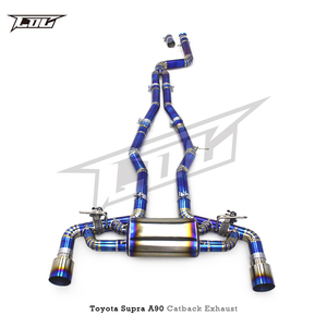 Sistema de Escape Valvetronic de Alto Rendimiento BOSKA, Silenciador Catback de Titanio Personalizado para Supra A90/A91 MK4/MK5 3.0T - Product Image 6