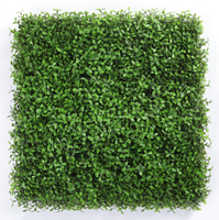 50*50 intérieur extérieur buis artificiel feuille vert panneau plantes verticales mur gazon artificiel mur pour la décoration de jardin