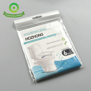 Housses de siège de toilette hygiéniques jetables 1/16 pliables pâte de <span class=keywords><strong>bois</strong></span> vierge housse de siège de toilette pour enfants 10 pièces housse de siège en pâte de <span class=keywords><strong>bois</strong></span> vierge - Product Image 5
