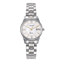Montre à quartz de luxe pour femmes FS5022, nouvelle mode, bracelet en acier, montre de bureau pour femmes, étanche, calendrier, prix d'usine