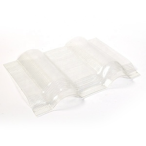 Láminas Corrugadas de Policarbonato FRP con Protección UV, Lámina de Techo Transparente para Almacenes, Aislamiento Térmico, Ecológica - Product Image 3