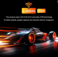 Décodeur Android TV 2026 le moins cher Amlogic S905L3 Wi-Fi double bande 2.4G/5G Télécommande vocale Meilleur Android 14 TV Box H96max S905L3