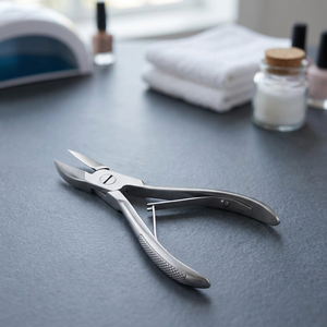 Coupe-ongles en acier inoxydable 12,5 mm à mâchoires plates, lame tranchante, durable pour la coupe des ongles des doigts, usage adulte, style simple - Product Image 3