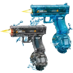 <span class=keywords><strong>2025</strong></span> Gluck V2 bambini spiaggia giocattolo di plastica all'aperto estate trasparente elettrico Mini acqua pistole di tiro per piscina con la luce - Product Image 1
