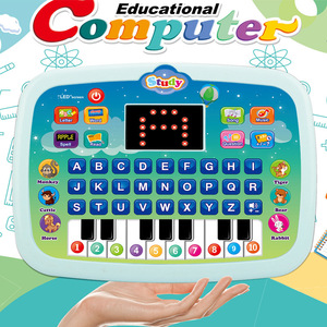 QIYI Machine d'apprentissage de <span class=keywords><strong>l</strong></span>'<span class=keywords><strong>anglais</strong></span> pour enfants multifonctionnelle transfrontalière Caractéristiques musicales en plastique ABS Affichage LED intelligent amusant - Product Image 2