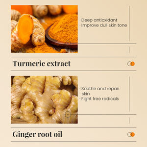 Huile de curcuma KORMESIC 30 ml en gros, apaisante, éclaircissante, nettoyante en profondeur, hydratante, sérum pour le visage, huile essentielle pour le visage - Product Image 4