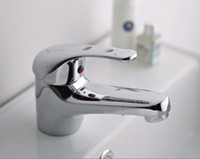 TIEMA robinet de lavabo personnalisé, évier chromé de haute qualité robinet de salle de bains sanitaire mélangeur de lavabo en laiton