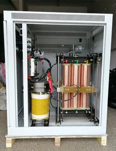 Three phase 150kva energy saving full automatic compensated voltage stabilizer