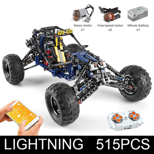 MOULD <span class=keywords><strong>KING</strong></span> 18002 Auto RC Tecnica Giocattolo per Ragazzi Blocchi da Costruzione Auto Fuoristrada Telecomandata Buggy da Arrampicata su Terreno Regalo - Product Image 2