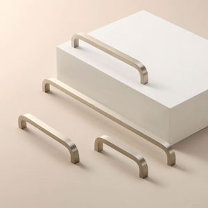 Manijas Personalizadas de Latón Macizo para Refrigerador, Tiradores de Puerta de Gabinete de Vino, Manijas de Latón para Electrodomésticos - Product Image 5