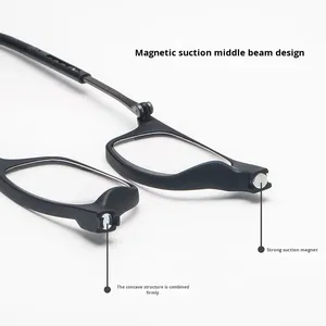 <span class=keywords><strong>Gafas</strong></span> de Lectura con Soporte para la Cabeza, Magnéticas, TR90, con Patillas Largas Telescópicas, para <span class=keywords><strong>Presbicia</strong></span> - Product Image 4