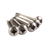 410 acier inoxydable tête cylindrique Phillips carré Combo vis autotaraudeuses autotaraudeuses 4.8-16x32mm queue de perceuse à tête ronde
