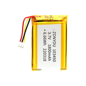 Uzun çevrim ömrü <span class=keywords><strong>3.7V</strong></span> 1800mah 2000mah polymer pil lityum polimer piller po pil - Product Image 2
