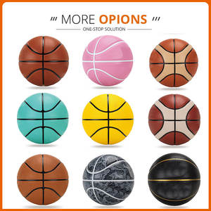 บาสเก็ตบอลสะท้อนแสงหนัง PU โฮโลแกรมปรับแต่งได้เรืองแสงในลูก<span class=keywords><strong>บอล</strong></span>สีเข้มพร้อมปรับแต่งโลโก้ - Product Image 3
