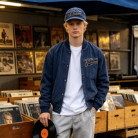 Casquette de baseball vintage personnalisée avec logo OEM, 100 % coton respirant, imperméable, visière incurvée classique, unisexe, casquette de sport 3D – Grande Vente