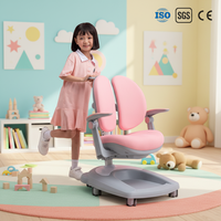 Chaise ergonomique moderne pour enfants avec dossier papillon et hauteur réglable pour la maison, l'école, la chambre et l'appartement – Vente en gros