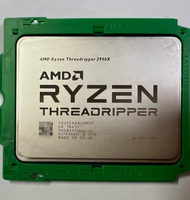 Untuk Prosesor CPU AMD Ryzen Threadripper 2950X 16-Core 32-Threads 3.50GHz 180W S TR4