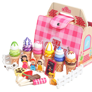 Montessori Early Education <b>Wooden</b> <b>Tea</b> <b>Sets</b> Stimulation Pretend Role Play <b>Toys</b> for Unisex 2-4 Years - Product Image 1