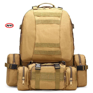 Directo de fábrica BSCI Factory Outdoor Multi Zipper Pocket Durable Oxford Hombres Estudiante Deporte Viaje Almacenamiento Mochila táctica - Product Image 4