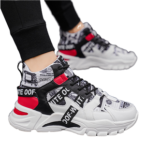 Zapatillas Deportivas Gruesas para Hombre, Estilo Casual, para Gimnasio, Tenis, con Forro de Malla, Tendencia Primavera/Verano - Product Image 1