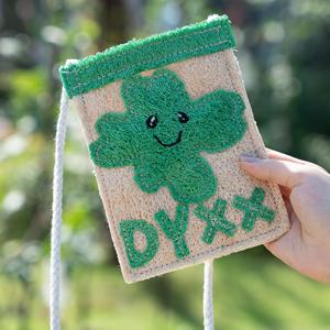 Sac bandoulière mini en filet de loofah, écologique, durable, mignon, pour téléphone portable, tendance, portable, été, vente en gros - Product Image 4