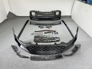Actualización de modelo <span class=keywords><strong>antiguo</strong></span> nuevo estilo PP y kit de carrocerí<span class=keywords><strong>a</strong></span> de fibra de carbono para <span class=keywords><strong>Audi</strong></span> R8 parachoques delantero parachoques trasero faldones laterales parrilla alerón trasero - Product Image 2