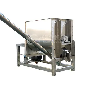 Animal Feed Pellet Production Line 300kg 500kg 1000kg High capacity Animal feed Mixer Flour Powder Mixing machine