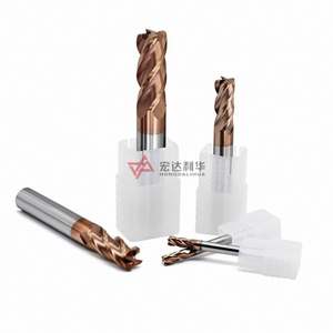 Fraise à queue sphérique en carbure de tungstène massif à 2-4 cannelures pour usinage, fabrication chinoise - Product Image 6