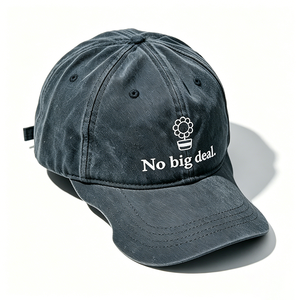 หมวกแก๊ปทรงวินเทจผ้าฝ้ายฟอกทรงคุณพ่อ ปีกหมวกทรงปากเป็ดแบบพิเศษ ปักลายลำลองสำหรับผู้ชายและผู้หญิง - Product Image 5