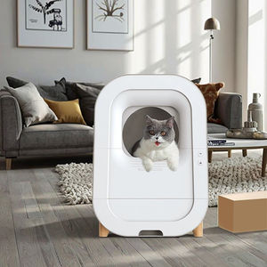 Intelligente Schnelle Automatische Katzentoilette Große Katzentoilette Automatische Selbstreinigende Katzentoilette - Product Image 1