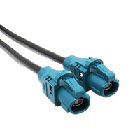 Câble de Conduite Intelligent Haute Vitesse à Conducteur Unique Certifié CE/ROHS/ISO9001 FOXECO H-MTD Fakra COAXIAL pour l'Électrique Automobile