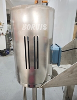 Mélangeur cosmétique de laboratoire à haut cisaillement Homogénéisateur Mélangeur émulsifiant Machine à émulsifier cosmétique personnalisée mobile 0-3000rpm