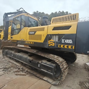 Machinerie de construction d'occasion presque neuve, excavatrice VOLVO EC480DL, excavatrice sur chenilles VOLVO d'occasion - Product Image 2