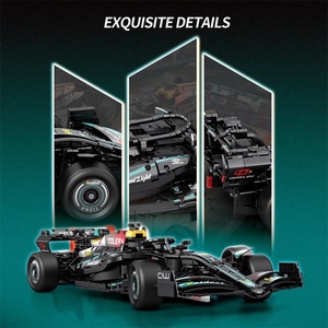 Reobrix 11040 3470 pièces F1 voiture de course Xpand rallye bloc de construction ensemble de briques modèle technique jouet en plastique moderne Festival cadeau - Product Image 6