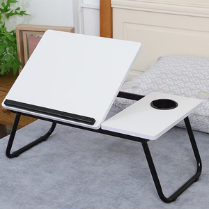 Adjustable Portable Breakfast Serving Bed <strong>Tray</strong> Foldable Laptop Table with Tilting Feature - Product Image 3