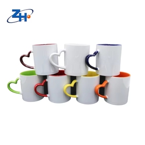 Tazas cristianas 350 ml Tazas de café Taza Vintage Drinkware Buen mango de cerámica Taza de sublimación blanca y dorada Barato - Product Image 3