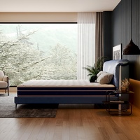 Matelas de lit hybride intelligent à fermeté moyenne, mode sommeil chaud, personnalisable, chauffant, hypoallergénique, garantie 5 ans