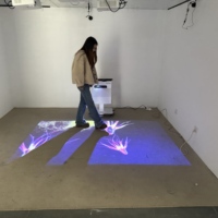 Jeux interactifs de projection au sol pour enfants, équipement publicitaire pour aires de jeux intérieures et parcs d'attractions