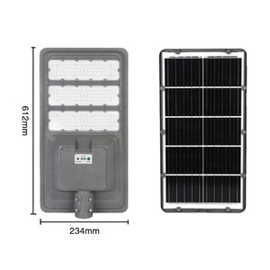Lampione Stradale Intelligente <span class=keywords><strong>a</strong></span> LED con Sensore Integrato, Alimentato <span class=keywords><strong>a</strong></span> Energia <span class=keywords><strong>Solare</strong></span>, 100W/150W/200W, Impermeabile IP65, Illuminazione Quadrata Ultra-Luminosa, Controllabile da Remoto - Product Image 4
