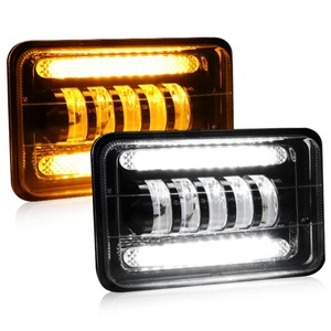 Faro LED Cuadrado de 5 Pulgadas y 50W, 12-36V, para Motocicleta y Automóvil, DRL 6000K, Luz de Trabajo Blanca, Luz Alta/Baja - Product Image 4