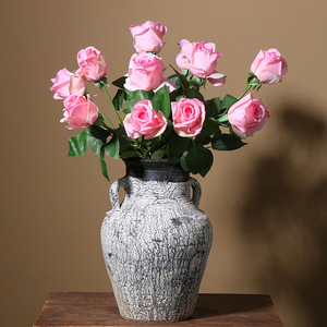 Prix de gros usine – Rose artificielle hydratante au toucher réel pour la Saint-Valentin et la fête <span class=keywords><strong>des</strong></span> Mères - Product Image 2