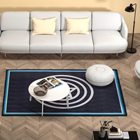 Tapis insonorisé Tapis de tambour étroitement tissé Tapis de batterie électrique avec fond antidérapant