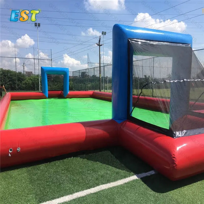 Venda quente de alta qualidade sabão inflável futebol, campo de futebol, jogo para venda