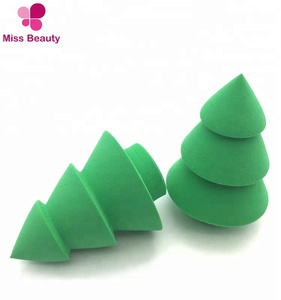Beauté De Marque Privée Cosmétique Originale Sans Latex Arbre De Noël et <span class=keywords><strong>Bonhomme</strong></span> De Neige Forme Maquillage Éponge Mélangeur - Product Image 5