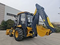 Harga Pabrik Mini Backhoe Loader XC870K 7.6Ton 4x4 Wheel Loader Mesin Diesel Pompa Hidrolik Efisiensi Tinggi