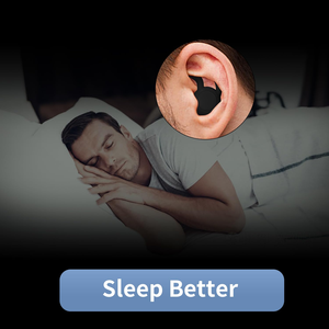 Tapones para los oídos reutilizables de silicona antiruido de 3 capas, tapones para los oídos impermeables para nadar, para dormir, bucear, surf, Protector auditivo suave y cómodo - Product Image 4