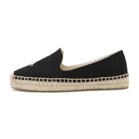 Nouvelles espadrilles pour femmes, printemps-été, confortables, légères, antidérapantes, tendance, semelle en chanvre, respirantes, en toile, plates