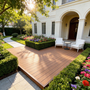 Perfil de Pared 3D con Acabado de Madera, Tradicional, Resistente, de Aluminio Ecológico, Ignífugo, Resistente al Agua y Anti-Grietas - Product Image 5