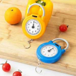 Báscula de cocina de 10 kg, portátil, redonda, para medir peso, para uso doméstico y de supermercado. - Product Image 1